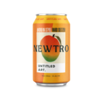 A can of newtro unfiltered amber.
