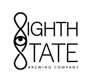 Eight tate brewing company logo.