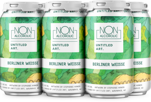 A set of four cans of Non-Alcoholic Berliner Weisse (6pk).