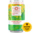 A 6pk of Non-Alcoholic Orange Peel Wit by Untitled Art, featuring a colorful abstract design, and labeled as an Untappd Community Awards Winner 2023.