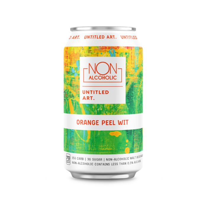 A six-pack of Non-Alcoholic Orange Peel Wit.