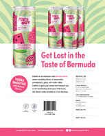 Get lost in the taste of bermuda.