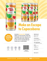 Make an escape to copacabana.