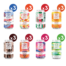 Six Non-Alcoholic Sampler 24-Packs of different flavors of iced tea.