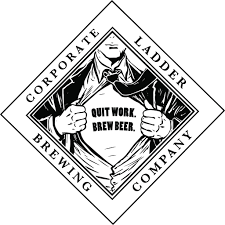 Out work beer brewing company logo.