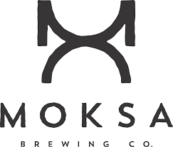 Moksa brewing co logo.