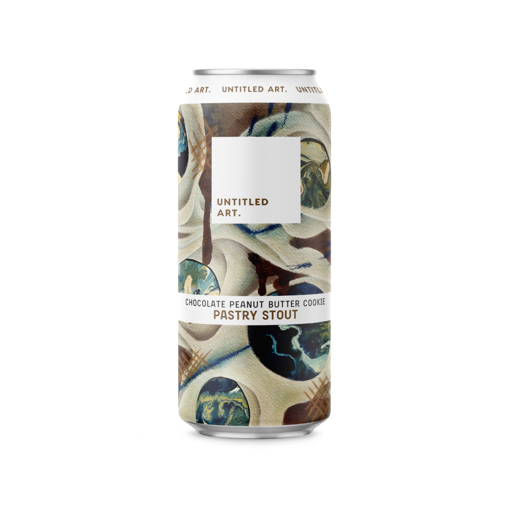 An image of a can of beer with a white background.