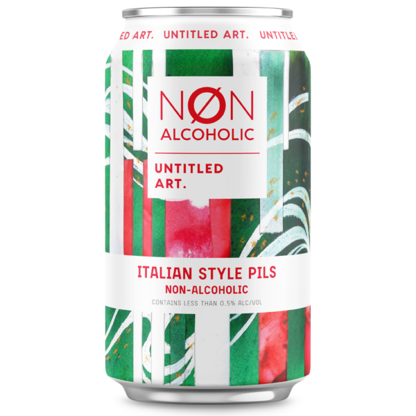 Non alcoholic italian style pils.